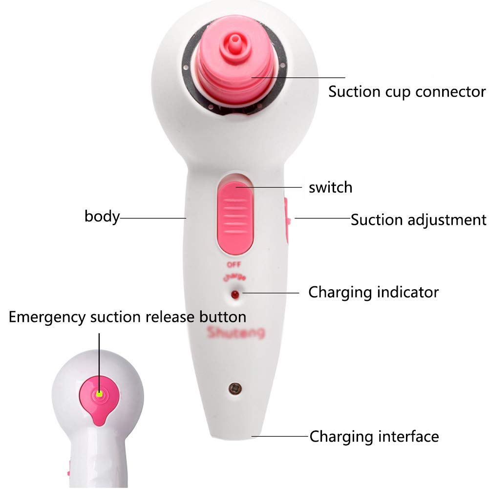 Instrument de rehaussement de poitrine poitrine Masseur de seins Réalisation de liposuccion Agrandissement de l'instrument debout Joli lait maternel Instrument de poitrine Fournitures pour femmes