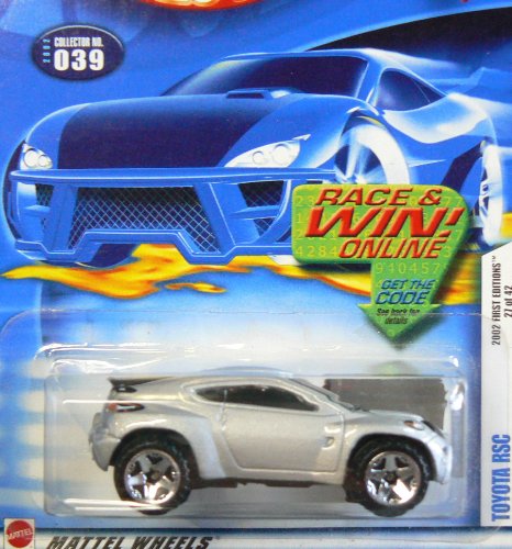 Hot Wheels 2002-039 Toyota Rsc 27 of 42 First Edition 1:64 Scale