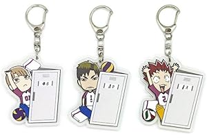 Inc. Haikyuu Acrylic Keychain 3-piece Set