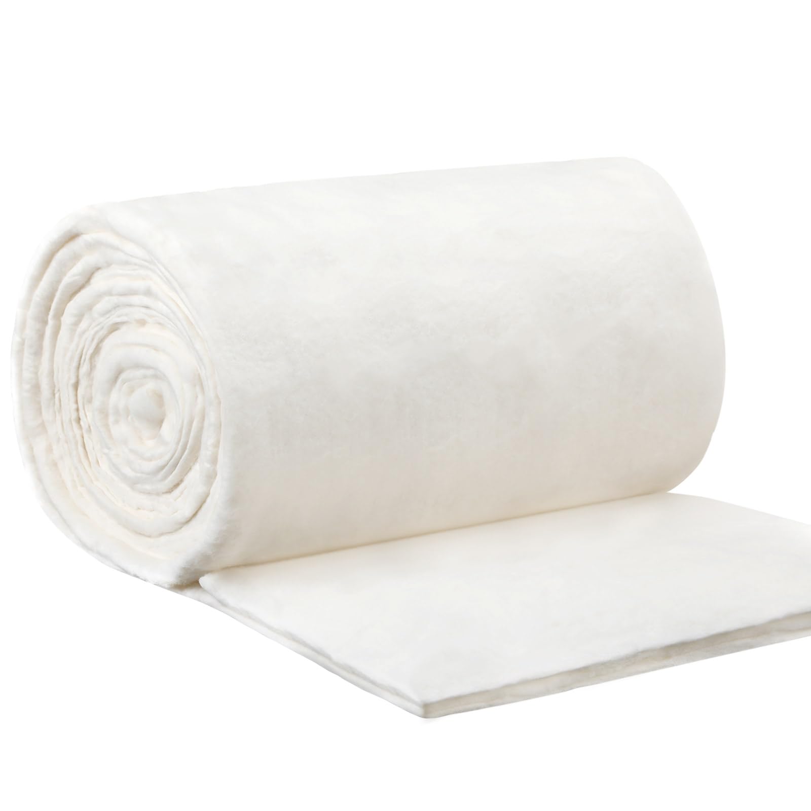 Mindsoft 80/20 Cotton Polyester Quilt Batting 96 Inches by 12 Yards Blend Batting