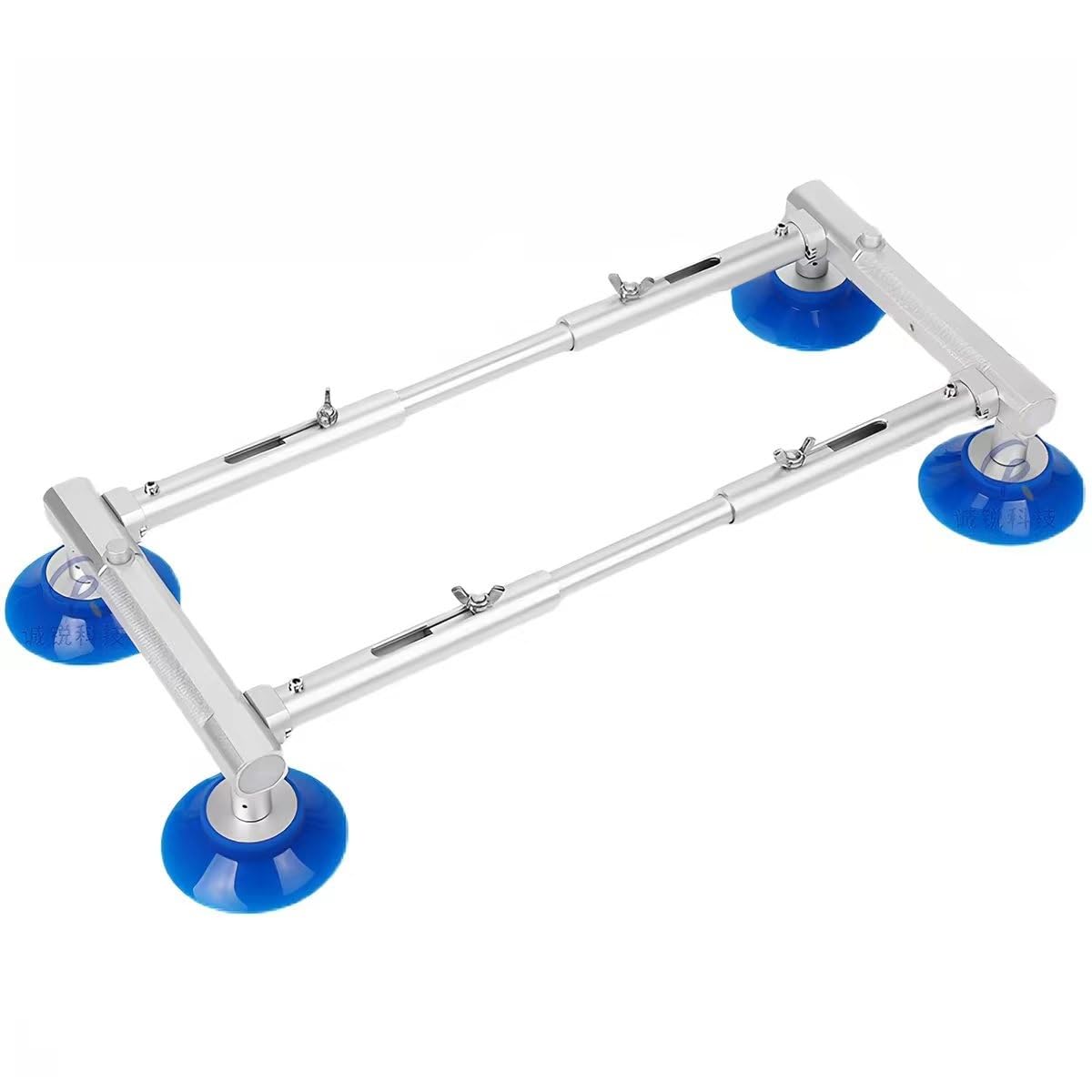 Elevadores de ventosa para pantallas LCD y de cristal, mango ajustable, capacidad de 50-60 kg, paquete de 4