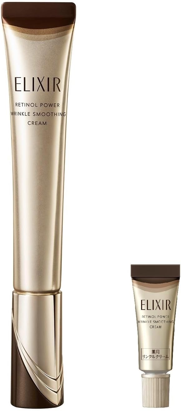 シワ改善の医薬部外品なので普通の化粧品よりも効果が強い（ELIXIR エリクシール レチノパワー リンクルクリーム