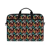 ❣ Hochwertiges Material: Die Oberfläche der Laptoptasche besteht aus hochwertigem, strapazierfähigem Segeltuch, kombiniert mit einer Innenseite aus weichem Samt, die Ihnen ein angenehmes Soft-Touch-Gefühl verleiht und Ihren Laptop um 360 °schützt.