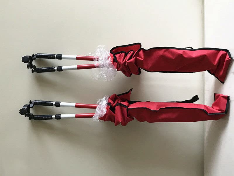 2 PCS Thumb Release BIPOD for Prism Pole Total Station GNSS Surveying
