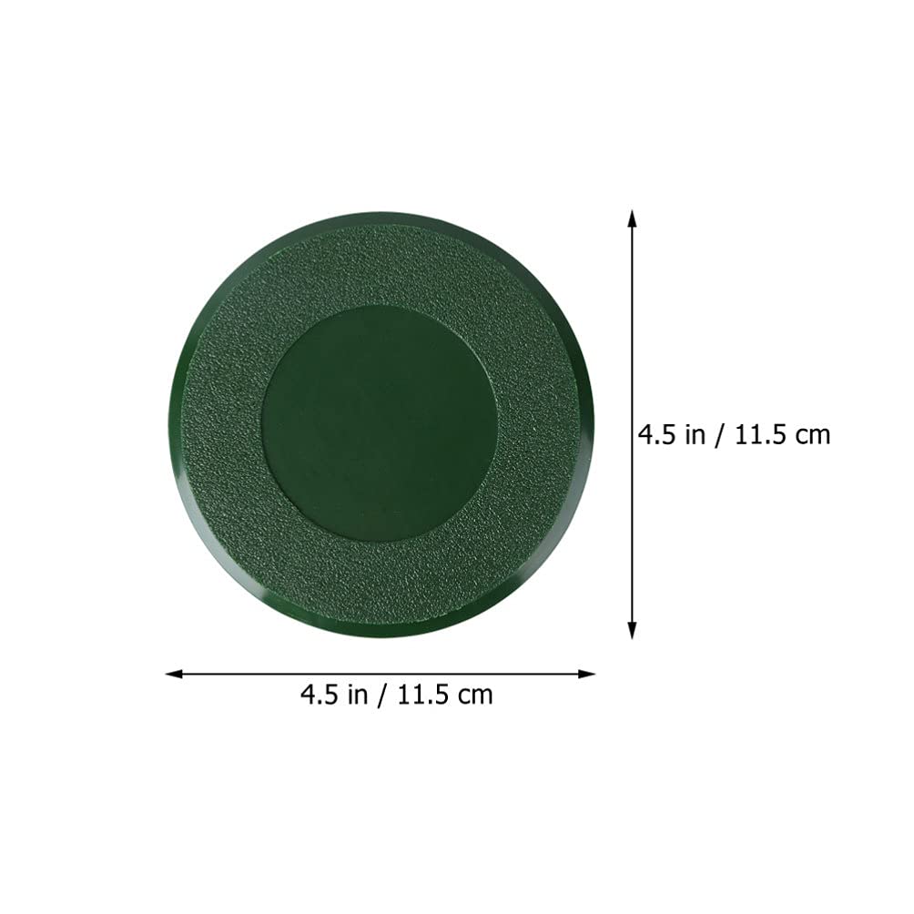 FRCOLOR Golfing Putt Cups Covers 2pcs Hole Cup Cover Lightweight Compact for Practice for Golfers