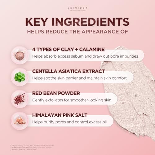 Image of SKIN1004 [Hudson's Pick] Poremizing Quick Clay Stick Mask, Facial Clay Mask for Pores, Centella Clay Stick for Pore Minimizing, Pink Pore Mud Mask for Sebum Balance, Korean Skin Care, 0.95 oz / 27g