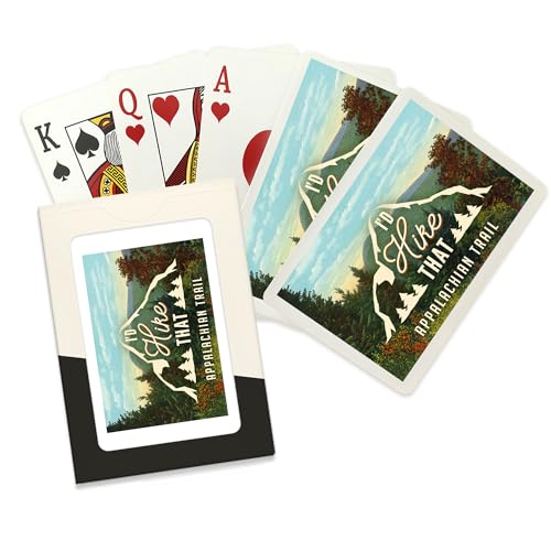 Baraja de cartas Poker Lantern Press Appalachian Trail