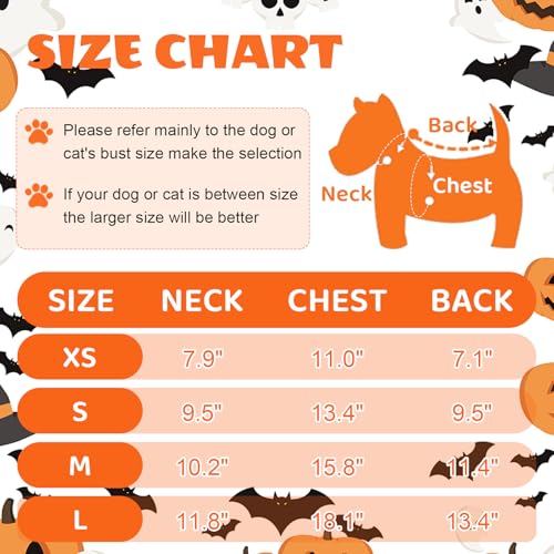 Disfraz para perro grande Pumpkin Halloween naranja miniatura 6