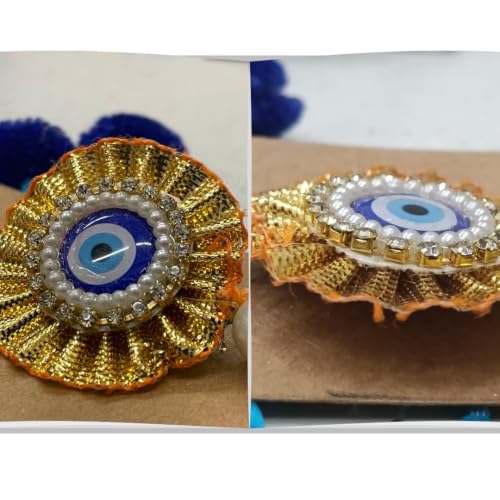 Image of Clay Craft inchSimply The Best Brother Printed Raksha bandhan Mug & Rakhi Gift Set Combo for Brother /Sister - (1 pc Mug + 1 Designer Hand-Made Rakhi + 1 Greeting Card + Cute Roli Chawal Bottles)