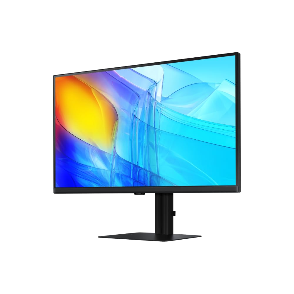 Samsung ViewFinity - Schermo piatto per PC S80D 32", 4K risoluzione 3840x2160, piastrella IPS, HDR10, 350 CD/m2, installazione One Click, orientabile, inclinabile, supporto da parete VESA, porte HDMI