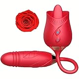 2024 New Roses Shape Sucker for Women Toy Tongues Quiet 10 Speed Adult Toys Waterproof Automatic Electric Adult Toys Machine Pleasure Gift s5*73