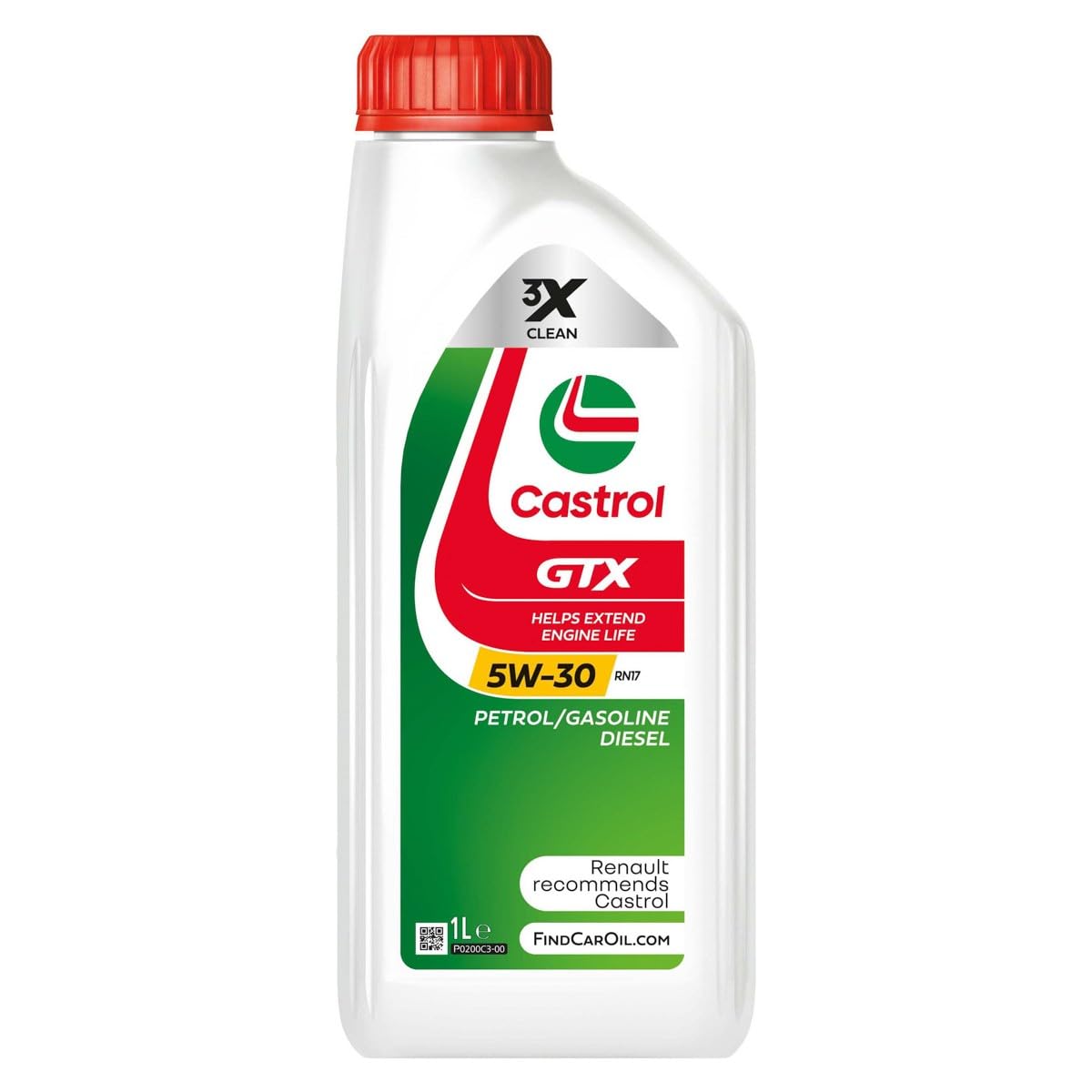 LUBRIALPHA - Olio Motore 5W30 Benzina e Diesel | Formula Double Action Protezione Morchie | ACEA C3, RN17 Compatibile | 5x1lt Confezione | Formula Double Action Protezione Morchie | ACEA C3, RN17 Compatibile | 5x1lt Confezione