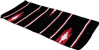 Reitsport Amesbichler AMKA Westernpad - Manta para sillín de poni (66 x 66 cm), color negro