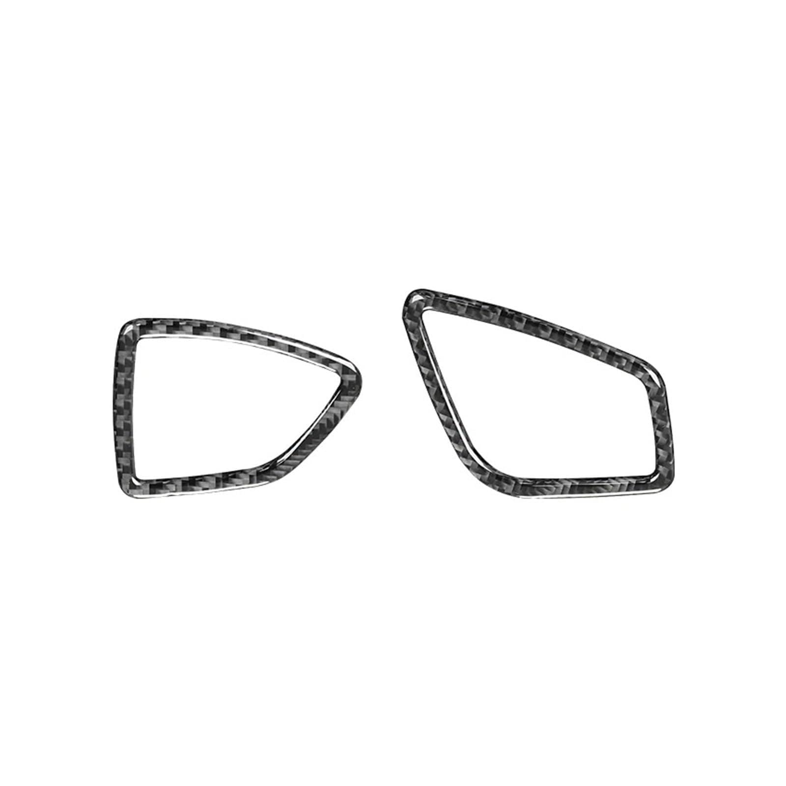 THXZINGLWG Compatible for BMW 3 Series GT F30 F34 2013-2018 Accessories Carbon Fiber Car Air Conditioning Defrosting Vent Trim Frame Sticker(Lhd A)