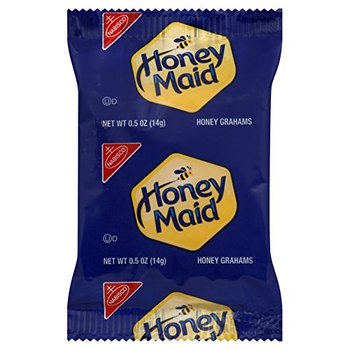 Honey Maid Graham Crackers, Individually Wrapped 0.5 Ounce Packages (Pack of 200) (B003WF102M