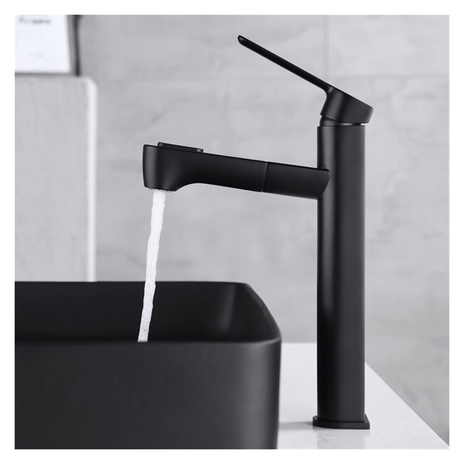 Robinet d'eau en laiton avec douchette extractible pratique