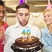Velas de Cumpleaños de 40 Velas de Números Topper de Tarta Adornos...