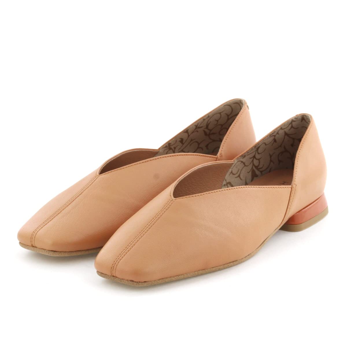 Amazon | HIMIKO/ヒミコ/Vラインスクエアトゥソフトパンプス