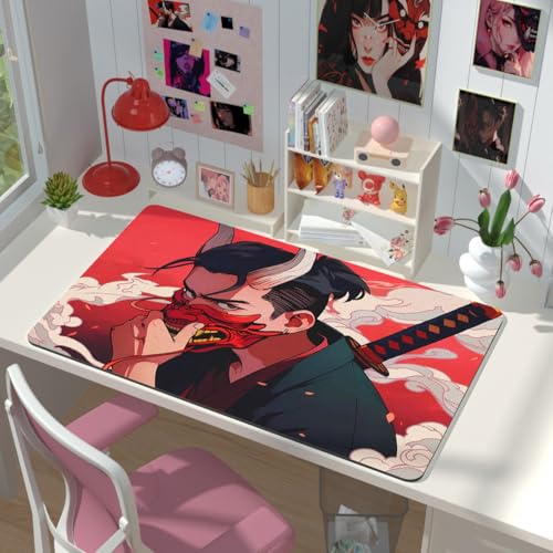 デスクマット テーブルマット キーボードマット レザー調 撥水 汚れ防止 滑り止め 大型マウスパッド 70*140cm ノートパソコン用 家庭 オフィス 作業用 学習机 画像18 PC机