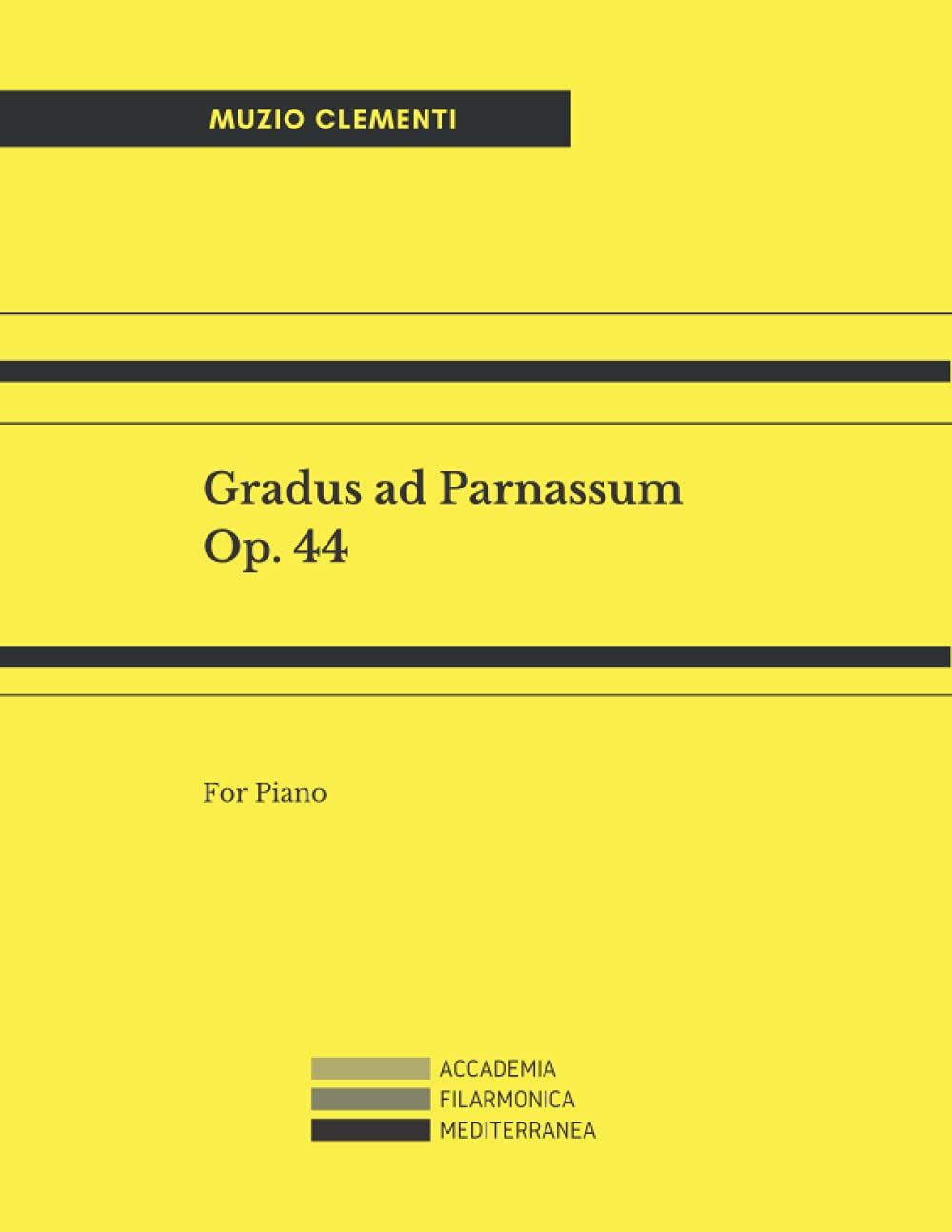 Gradus ad Parnassum op. 44: (AFM Editions)