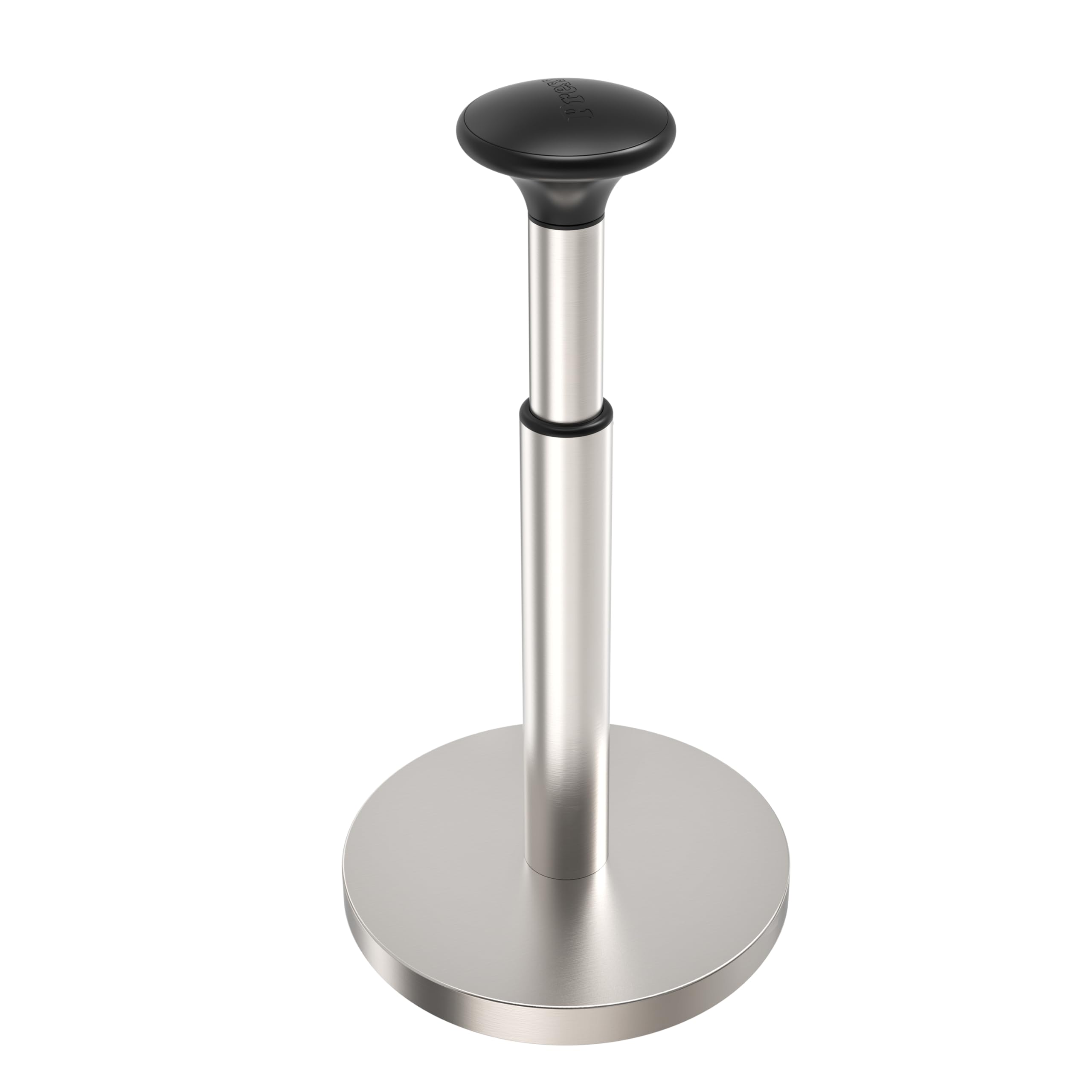 WZRUA Kitchen Roll Holder Freestanding,Press Type,Brushed Nickel