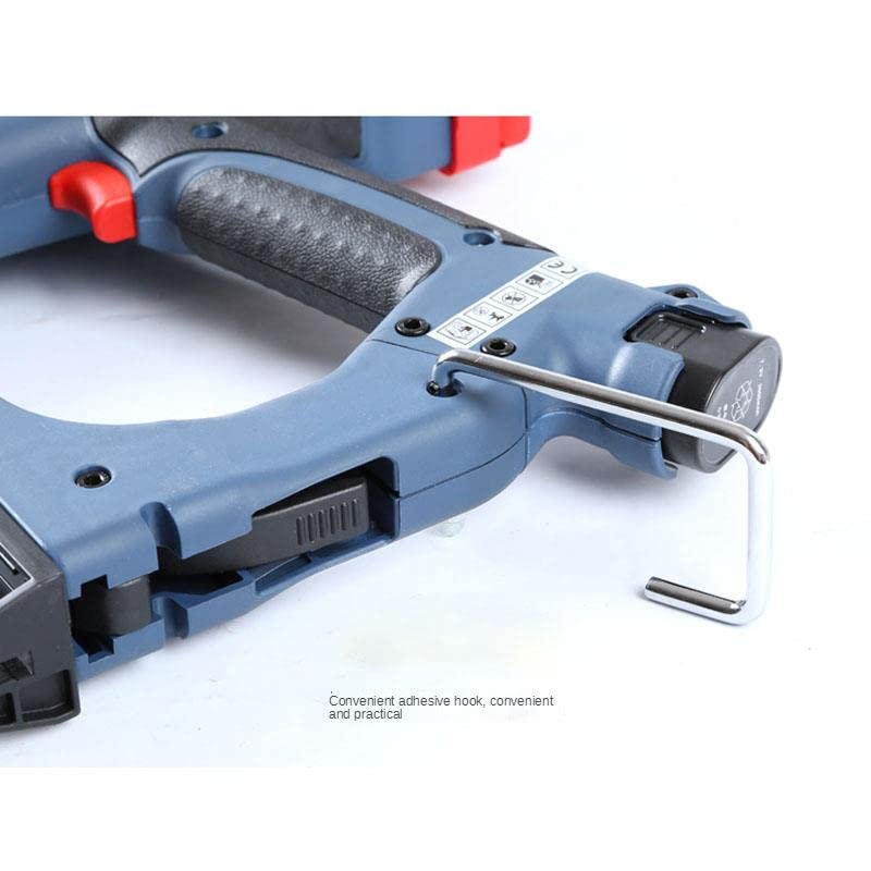 Adjustable Cordless Fast Gas Nailer Air Nailer for Woodworking Concrete Door and Window Trough Decorative Fixed Nailer,DIY Tools