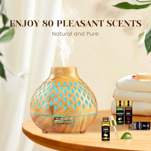 Aeshory Essential Oil Set 80 Pcs- Natural Essential Oils Kit-Perfect For Diffuser thumb #3