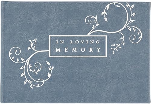 Image of In Loving Memory Guest Book (Memorial Book, Funeral Book)