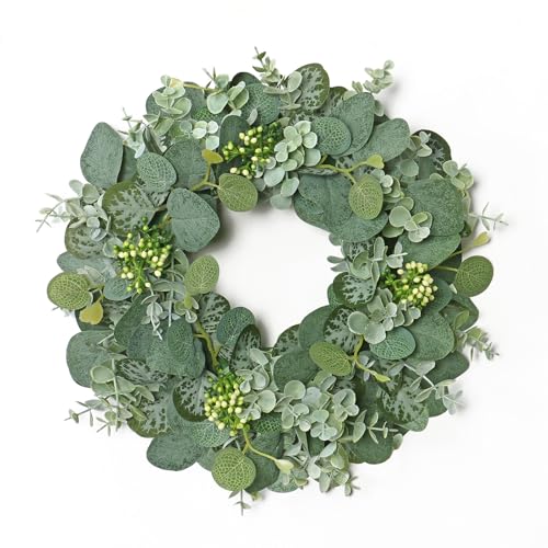 Green Eucalyptus Wreath for Front Door...