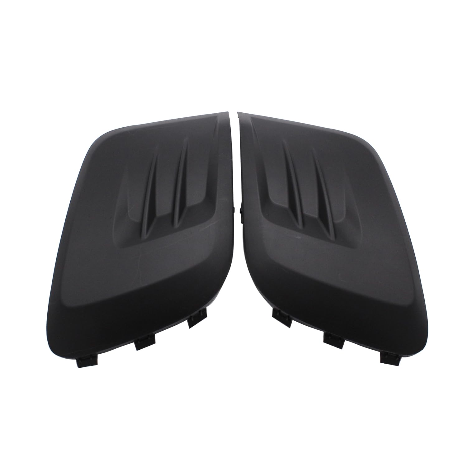 SHLPDFM 1 Pair left Right Black Bumper Grille Front N/S Passenger Side and Right Driver Side Bumper Grille 1613564580 Compatible with Peugeot Partner Citroen Berlingo 2015-2019