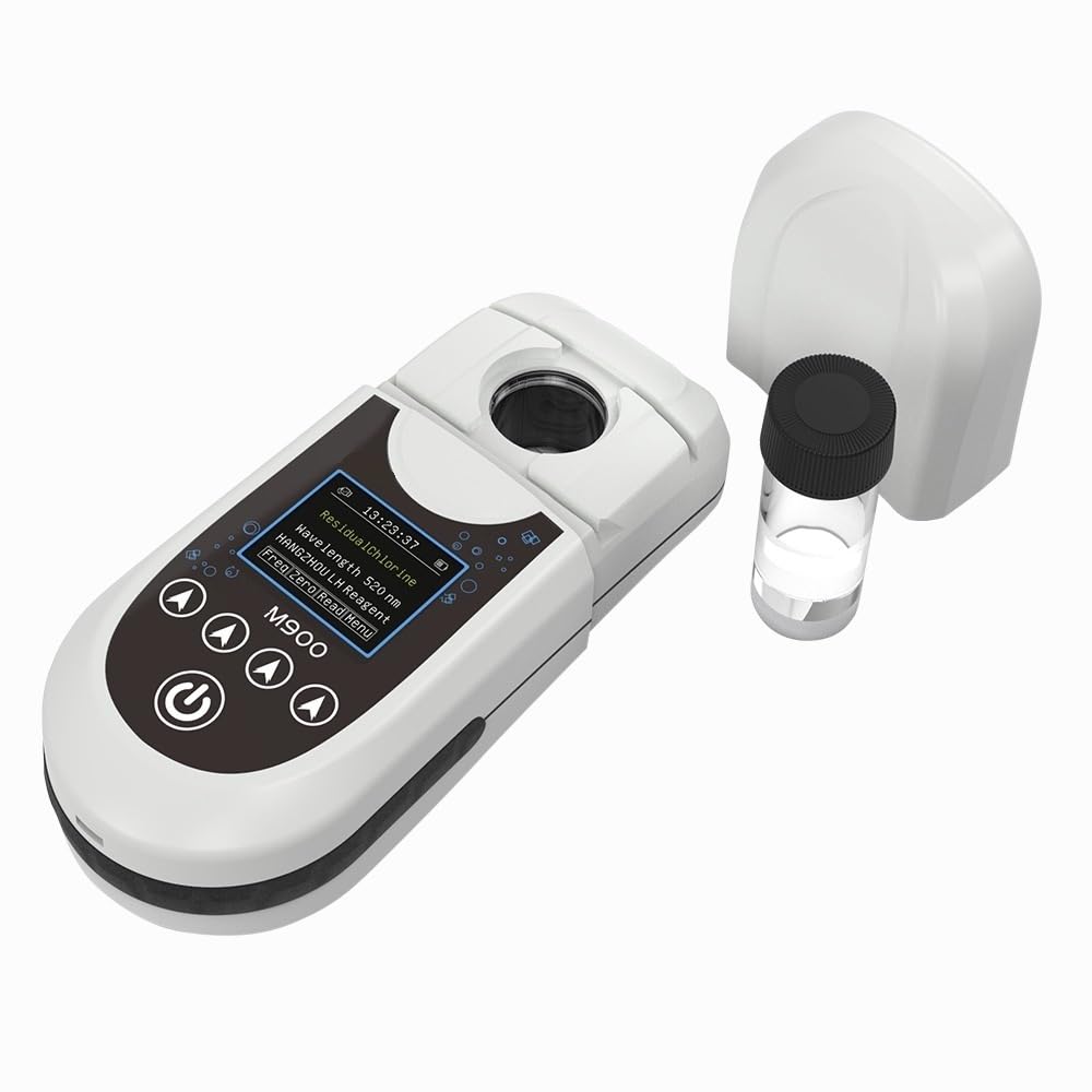 Analizzatore Portatile della qualità dell'Acqua 12 in 1, Tester Digitale della durezza dell'Acqua per Il Test delle acque reflue delle caldaie di acquacoltura