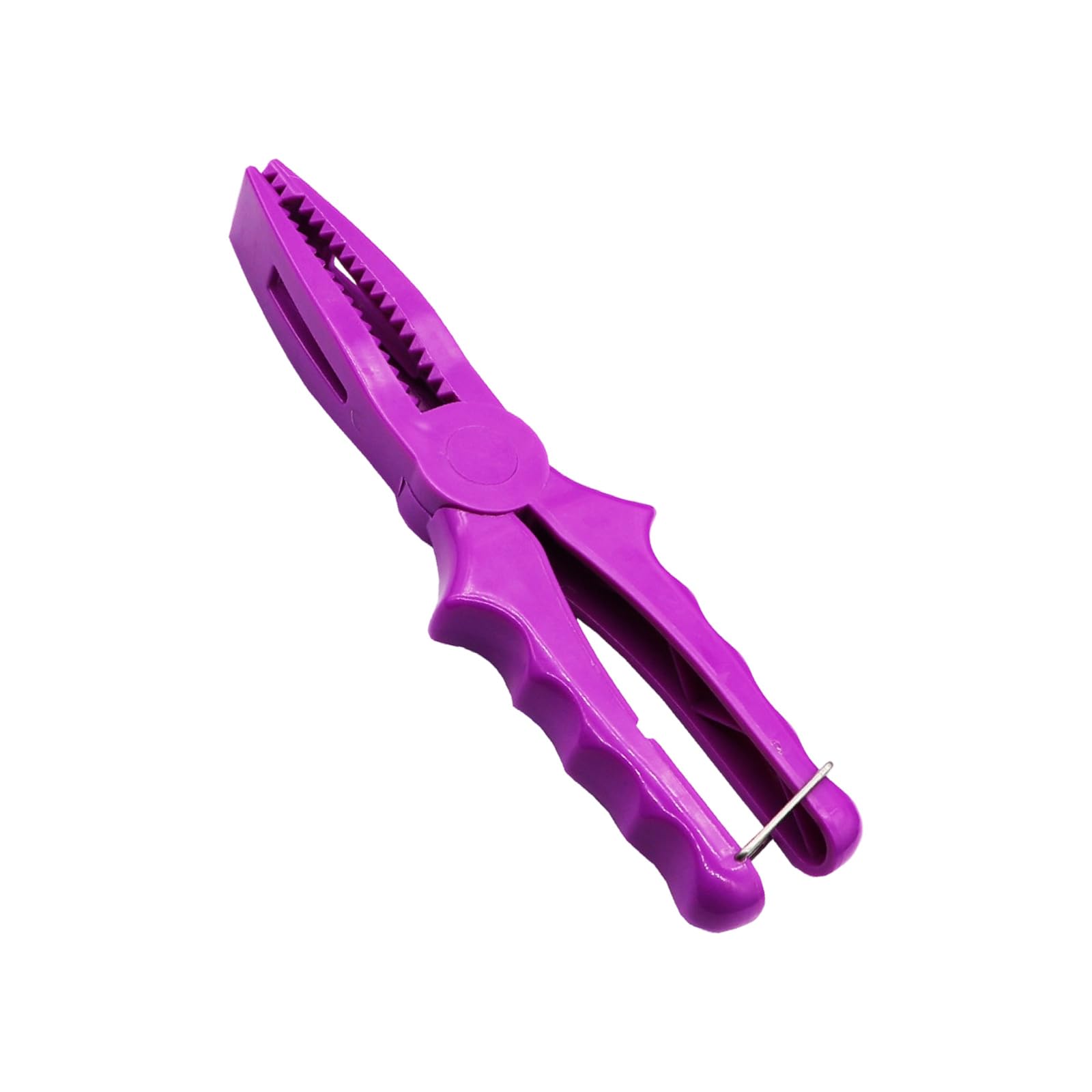 Fromceo Purple Easy To Use Fish Grippers With Simple Locking Function Easy Carry Fishing Grip For Beginners And Family Adventure Comfort Focused Abs Pliers Produced To Minimize Hand Fatigue During Extended Angling