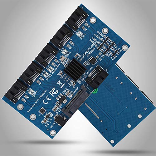Port Multiplier Card para expansión de 5 discos duros miniatura 4