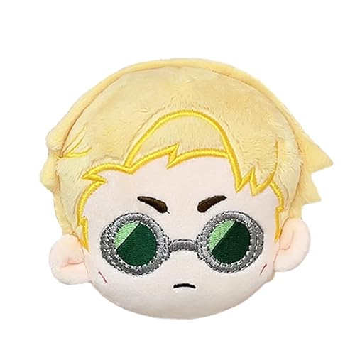 Zhongkaihua JJK Nanami Kento Plush Pillow Pendant 10CM Anime PP Cotton Cushion Soft Stuffed Furry Christmas Car Sofa Home Desk Decoration Pendant Ornament - Nanami Kento - 10 CM