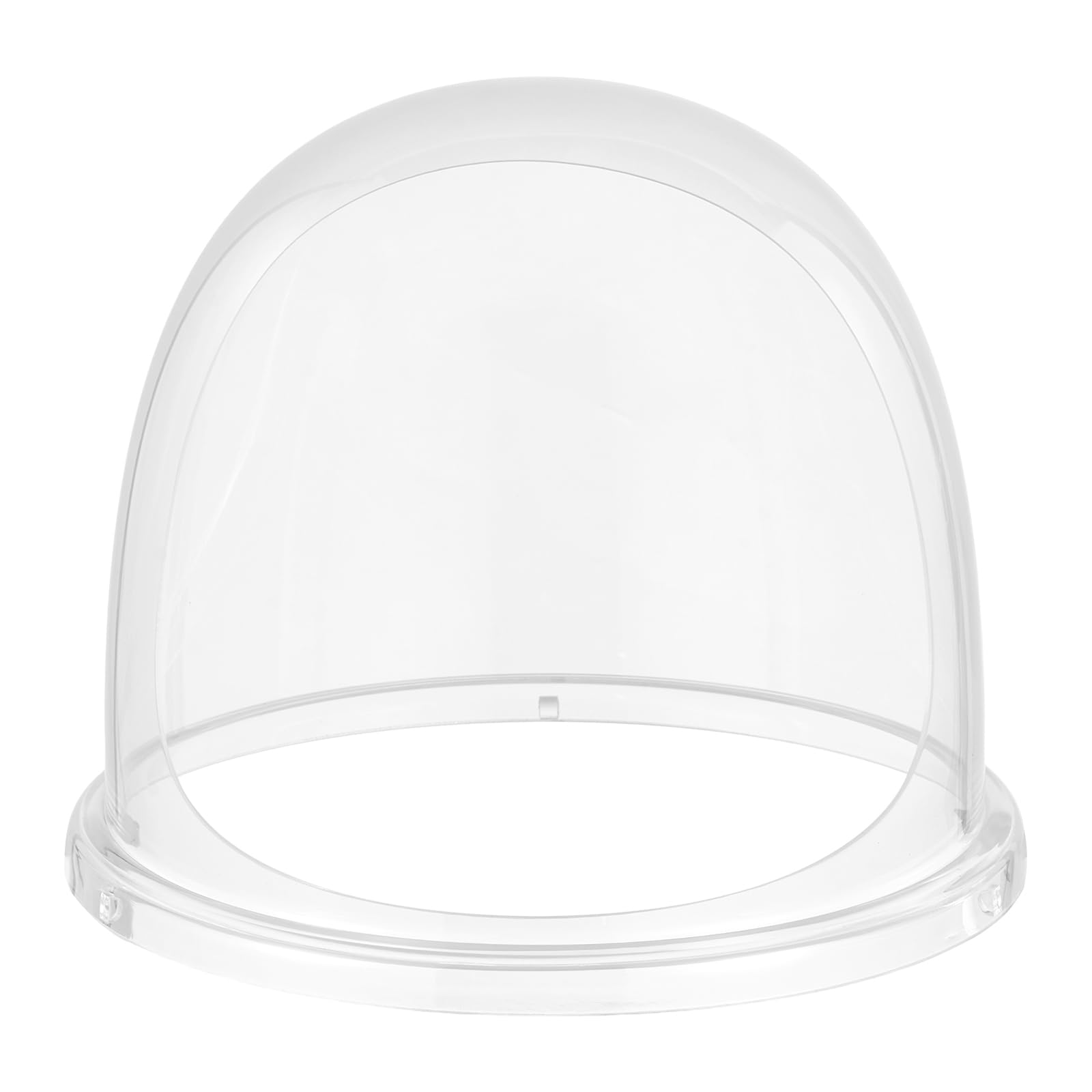 VEVOR 16 Inch Cotton Candy Machine Cover, Transparent Acrylic Dome Bubble Shield Compatible with 15inch Commercial Cotton Candy Floss Maker Bowl for Party, Shops, Bottom Groove Design
