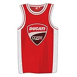 botas para moto ducati monster Merchandise oficial pritelli 1836008/XXL Ducati Corse Moto GP Racing Baloncesto Tank Top oficial 2018, rojo Mesh