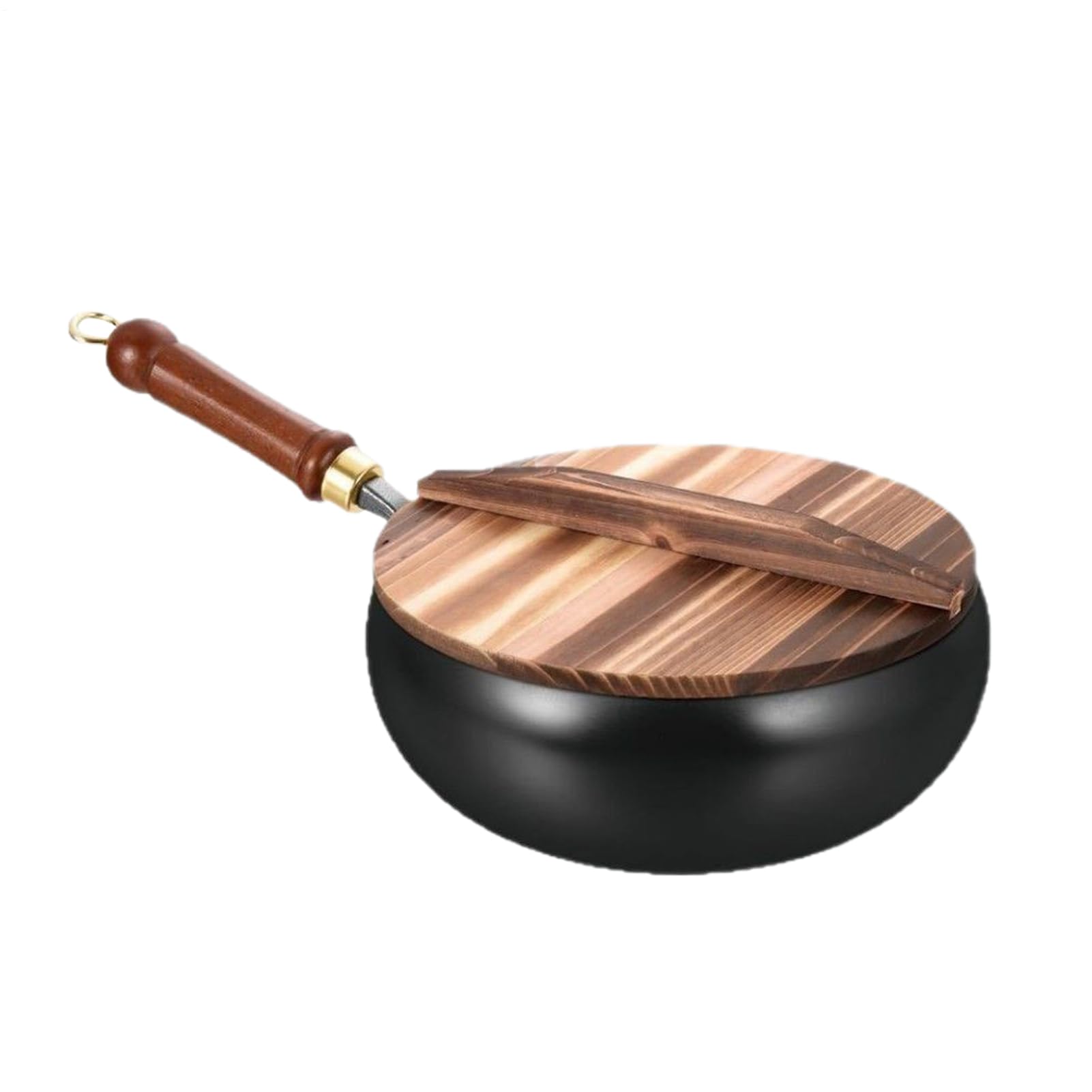 Padella in Ferro per Cucina con Coperchio