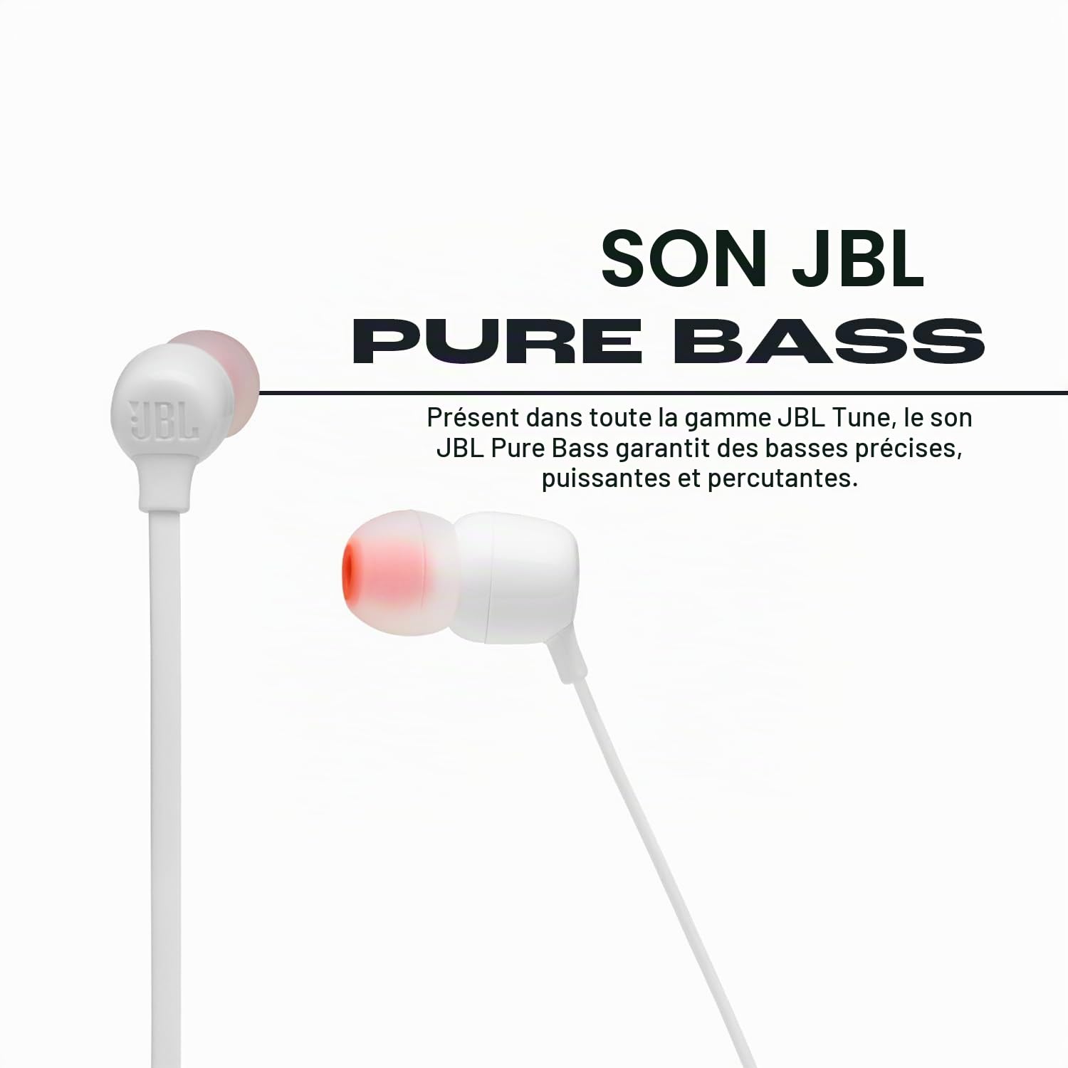 JBL Tune 125 BT - Blanc