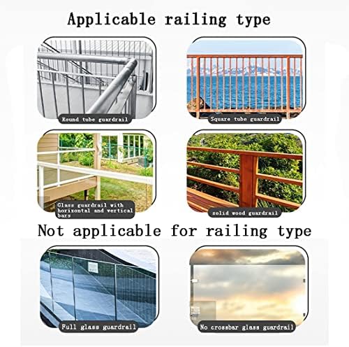 Adjustable Outdoor Folding Side Table Wall-Mounted Railing Table for Patio & Balcony Compact Hanging Deck Table Black Stand 80x35cm Perfect for JYDSll Spaces