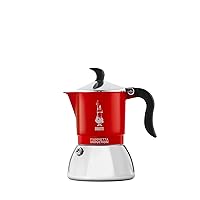 Bialetti Caffettiera Fiammetta Induction, 2 Tazze (100 ml)