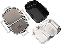 Vista 7 de Niiyen Lonchera pequeña para niños, recipientes de almuerzo de 23.7 fl oz con asa, lonchera Bento portátil para niños, forro extraíble