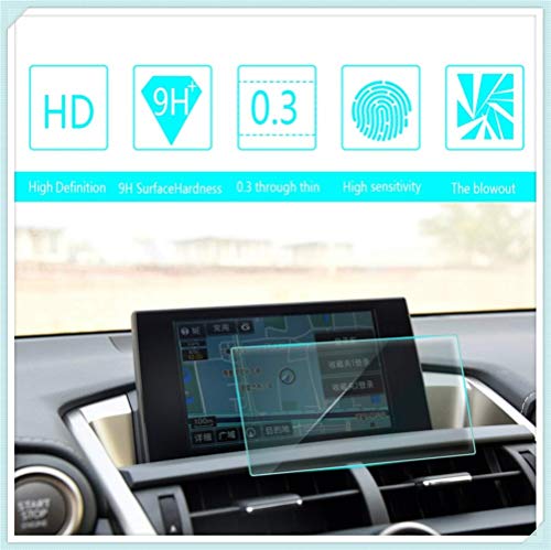 Maiqiken For Lexus Nx200 Nx200T Ct200H Nx300H 9 Inch 205×105Mm Navigation Screen Protector Touch Screen Display Film 9H Hardness Anti Glare Anti Scratch Gps Screen Protector Foils #TOP1