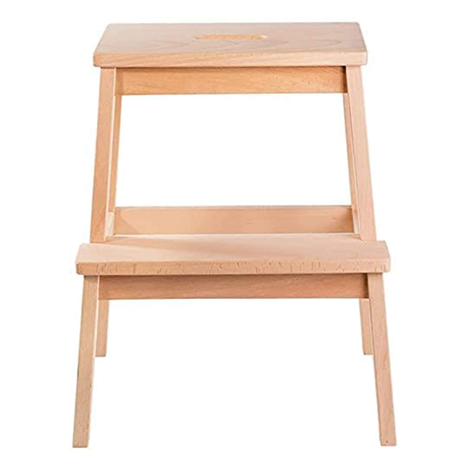 Escaleras de madera maciza para niños y taburete escalera ascendente ideal para la cocina