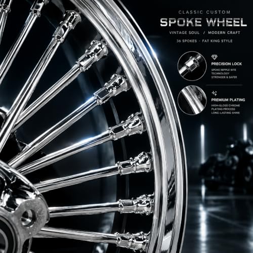 TOFR 18" x 5.5" Fat Spoke Rear Wheel
