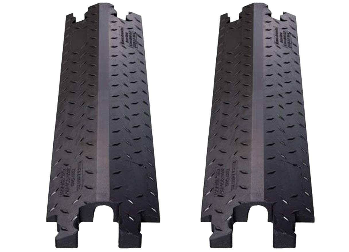 The DO-MAX Single Channel Cable Protector (Black) | 2 Units