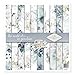 ITD Collection - Scrapbook Papier - Scrapbooking Set - Motivpapier zum Basteln - Dekorpapier 12x12 inches - 310 x 310 mm - 10 Blatt + 1 – The world of ice porcelain - SLS-020