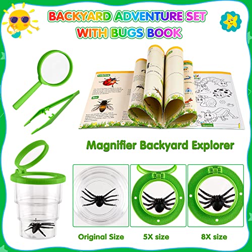 image for INNOCHEER Kids Explorer Kit & Bug Catcher Kit & Safari Costume Kit, Ou