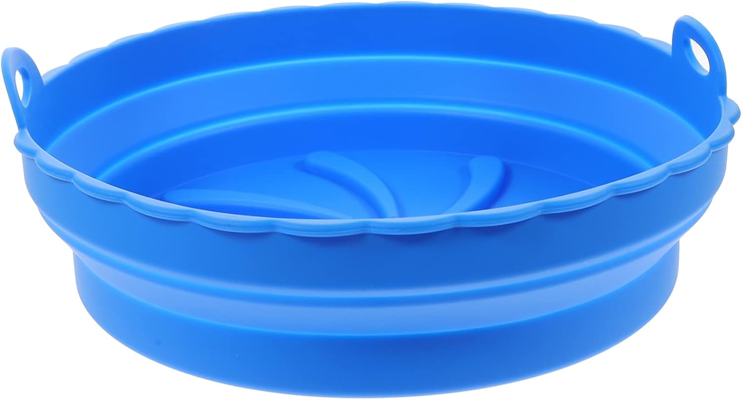 Air Fryer Silicone Liner Food Grade Reusable Baking Pad Non Stick Air Fryer Accessory for Easy Cooking and Cleanup for Steaming Breads and Dumplings Air Fryer Silicone Liner Food Grade Reusable Baking Pad Non Stick Air Fryer Accessory for Easy Cooking and Cleanup for Steaming Breads and Dumplings