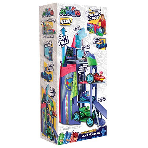PJ MASKS JP PJMB5000 2 in 1 Mobile HQ Playset