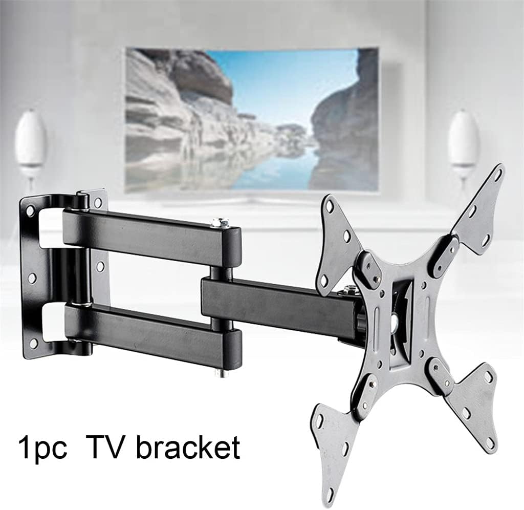 Universal Tv Bracket Reduce Glare Living Room Bedroom 14-37 Inch Adjustable Angle Home Steel Plate Hanging Wall Mount Stable